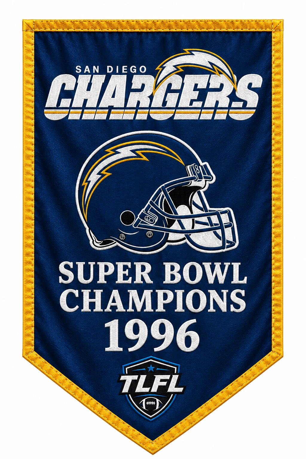 1996 San Diego Chargers — TLFL Super Bowl Champions